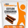 Polvo extracto de canela de Ceilán BulkSupplements 100g