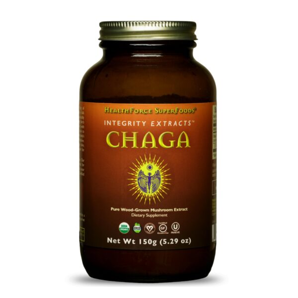 Polvo extracto chaga HealthForce SuperFoods 150 gramos