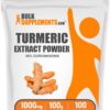 Version 1.0.0 Polvo extracto cúrcuma BulkSupplements suplemento 1000mg sin gluten