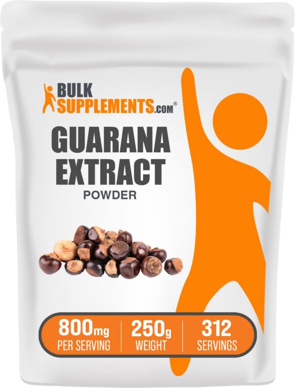 Version 1.0.0 Polvo extracto de guaraná natural BulkSupplements 250g sin gluten
