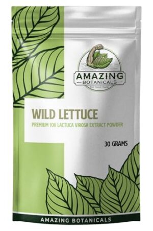 Polvo extracto lechuga silvestre Amazing Botanicals paquete 30 gramos