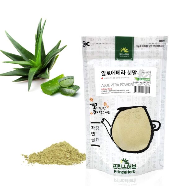 Paquete de polvo de extracto natural Aloe Vera 8oz Prince Herb
