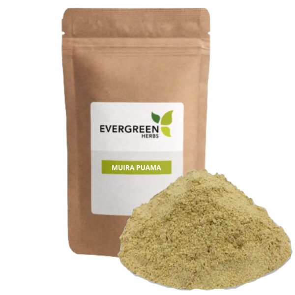 Polvo extracto natural Muira Puama para té medicinal
