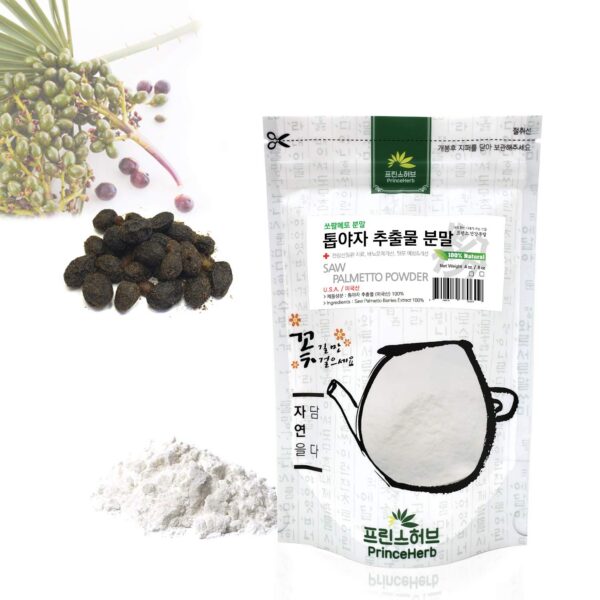 Polvo de extracto natural Saw Palmetto 4 oz Prince Herb