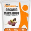 Paquete de polvo de extracto de raíz de Maca orgánica BulkSupplements