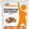 Version 1.0.0 Polvo extracto raíz de malvavisco BulkSupplements bolsa frontal