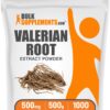Version 1.0.0 Polvo extracto raíz de valeriana BulkSupplements en envase