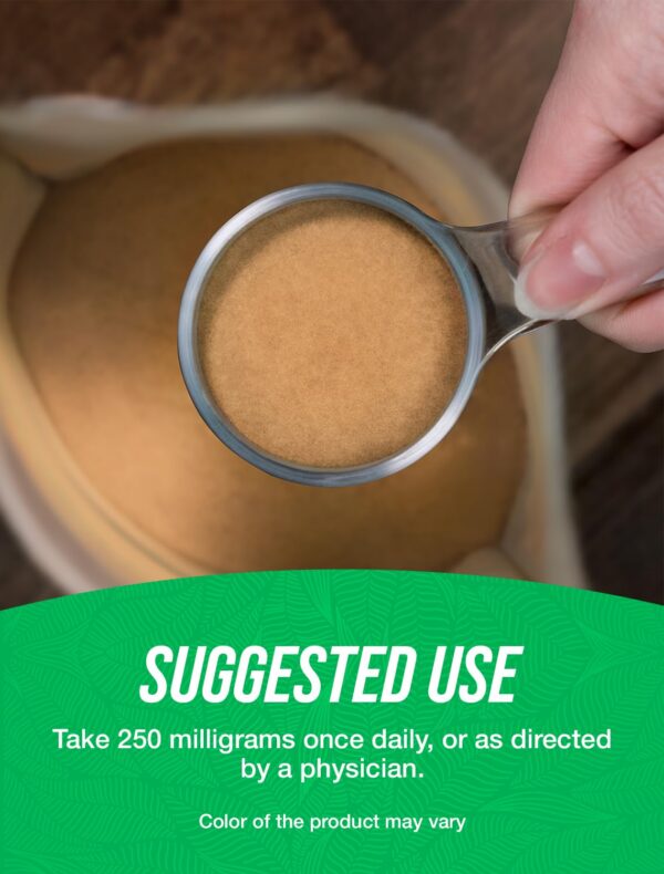 Detalle polvo cardo mariano BulkSupplements para salud del higado