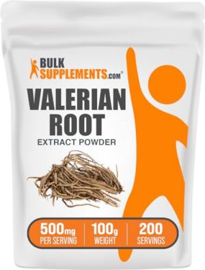 Version 1.0.0 Polvo extracto valeriana BulkSupplements.com envase 100 gramos