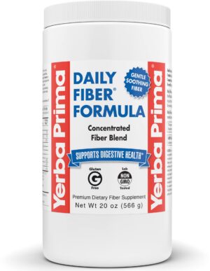 Polvo fibra diaria Yerba Prima mezcla soluble insoluble 20 oz