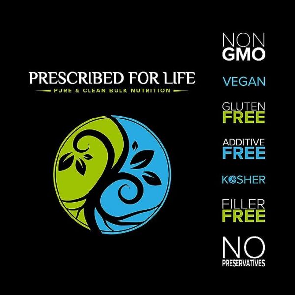 Polvo de fibra dietética natural Prescribed For Life manzana