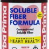 Polvo de fibra soluble Yerba Prima envase de 12 onzas