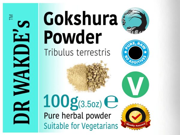 Polvo fino de Gokshura natural con aroma y frescura