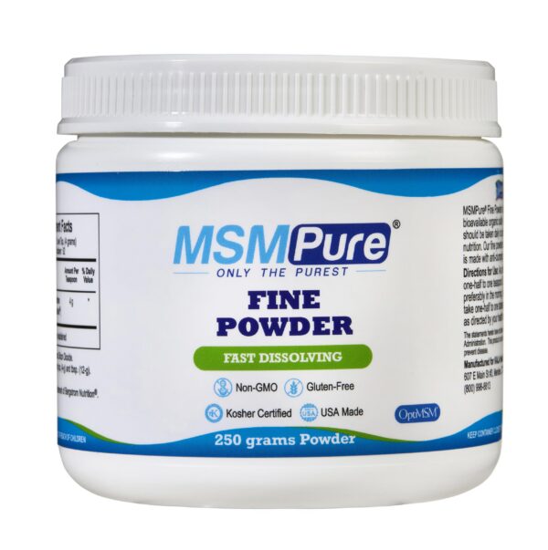 Paquete de polvo fino MSM puro KALA HEALTH 8.8 oz