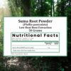 Polvo fino de raíz de Suma para tés y smoothies naturales