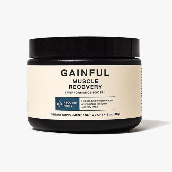 Polvo Gainful Recovery Boost para recuperación muscular y sueño