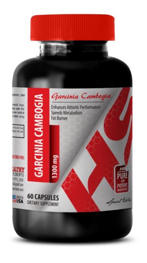 Paquete de polvo Garcinia Cambogia suplemento natural 60 cápsulas