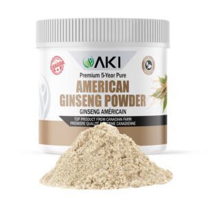 Polvo de ginseng americano AKI 4% ginsenósidos 113g bolsa
