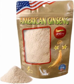Polvo de ginseng americano Zen bolsa 4 oz