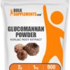 Version 1.0.0 Polvo de glucomanano BulkSupplements extracto raíz konjac