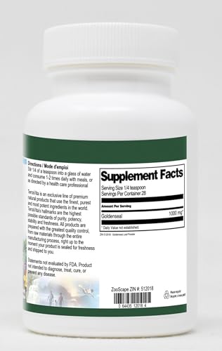 Polvo Goldenseal presentación en bolsa individual de TerraVita