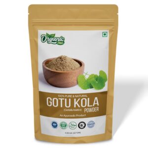 Version 1.0.0 Polvo gotu kola orgánico suplemento herbal natural 227g