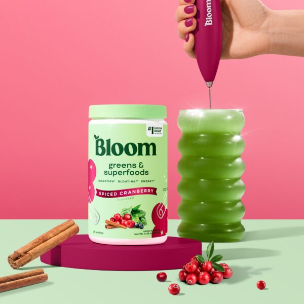 Polvo greens Bloom Nutrition con enzimas digestivas y probióticos