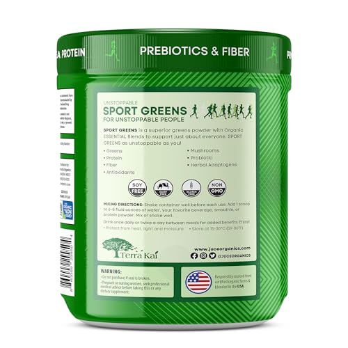 Version 1.0.0 Polvo greens con sabor berry mixto y hongos saludables