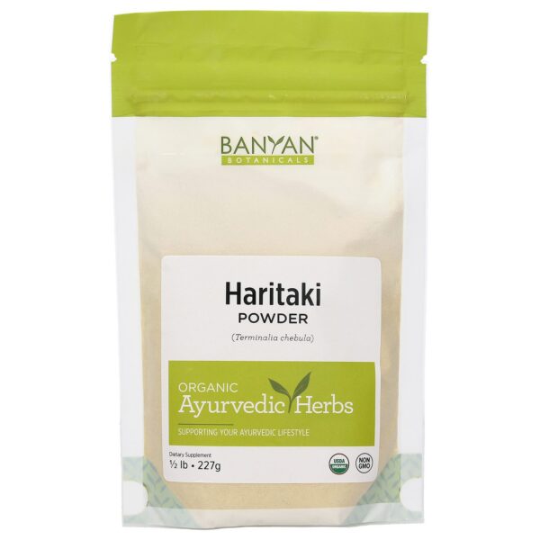 Polvo de Haritaki orgánico para desintoxicación y rejuvenecimiento