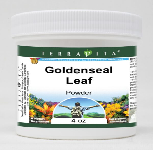Polvo hoja goldenseal natural 4 oz TerraVita