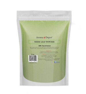 Polvo de hoja de neem Aroma Depot bolsa ziplock 32 oz