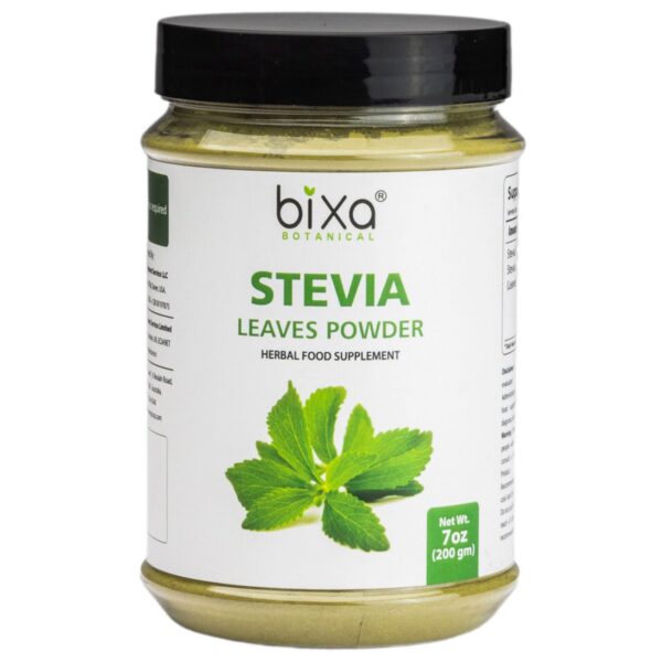 Version 1.0.0 Polvo de hoja de stevia Bixa Botanical 200 gramos