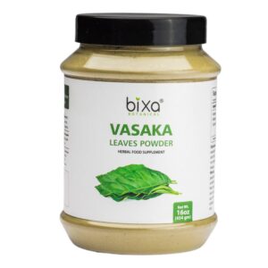 Polvo de hojas vasaka bixa botanical paquete 16 onzas vegano