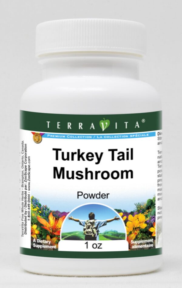 Polvo de Hongo Cola de Pavo en empaque