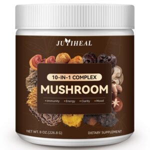 Polvo de hongos 10 en 1 JUYIHEAL apoyo cognitivo