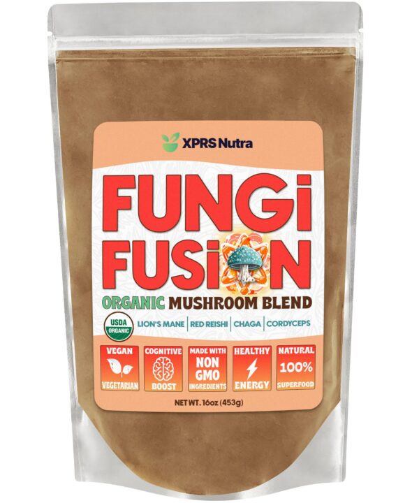 Polvo de hongos Fungi Fusion de XPRS Nutra