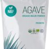 Version 1.0.0 Polvo de inulina de agave orgánico prebiotico fibra 1 libra