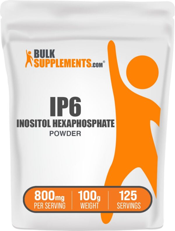 Polvo IP6 inositol hexafosfato 100 gramos BulkSupplements