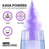 Polvo de kava sin alcohol para relajación natural instantánea