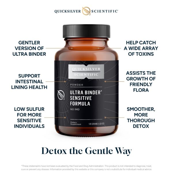 Polvo limpieza intestinal Quicksilver Scientific Ultra Binder