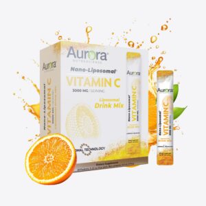 Version 1.0.0 Polvo liposomal vitamina C Aurora Nano-Pack sobres sabor naranja