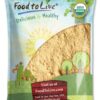 Polvo de maca orgánica Food to Live paquete a granel 8 libras
