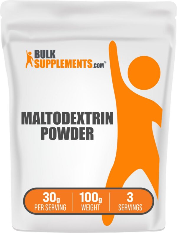 Version 1.0.0 Caja de polvo maltodextrina BulkSupplements 100g