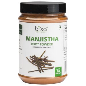 Polvo Manjistha bixa BOTANICAL para piel y mascarilla facial 200 g