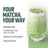 Polvo matcha orgánico para bebidas calientes