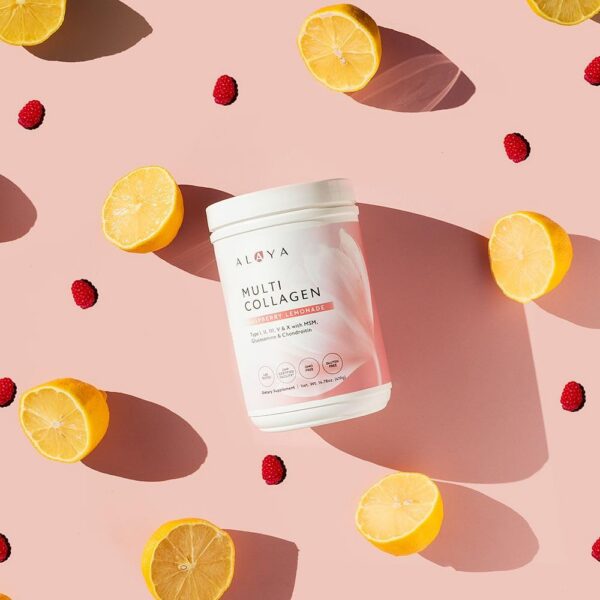 Version 1.0.0 Polvo de multi colágeno Alaya en cucharada
