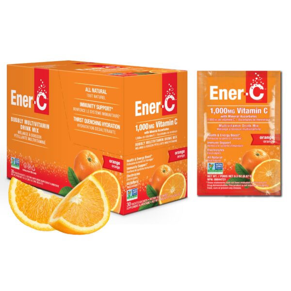 Polvo multivitamínico ener-c sabor naranja 30 sobres
