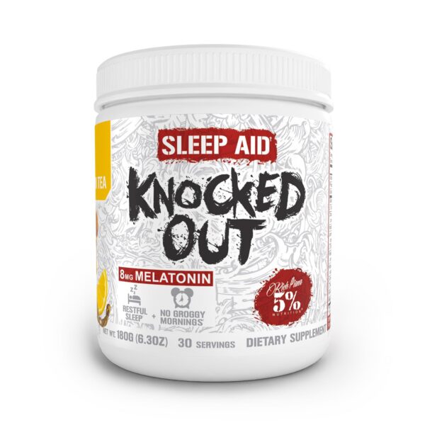 Polvo natural para dormir Knocked Out presentación frontal