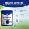 Polvo natural spirulina azul no GMO sin gluten