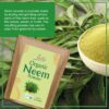 Version 1.0.0 Polvo neem ayurvédico Jiva Organics 1.5 libras resellable